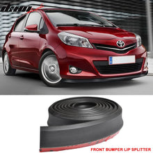 Load image into Gallery viewer, Universal 100in Foam Front Bumper Lip Splitter Spoiler Valance Chin