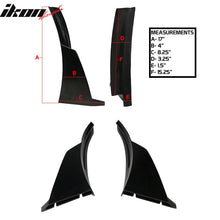 Load image into Gallery viewer, Universal Front Bumper Lip Splitters Winglets Canards PU