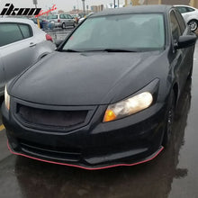 Load image into Gallery viewer, Universal 100" Red Trim Front Lip Splitter Quick Chin Rubber Foam