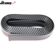 Load image into Gallery viewer, Universal Fitment Carbon Fiber Print CFL Front Bumper Chin Lip PVC