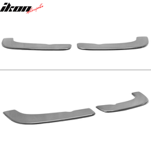 Load image into Gallery viewer, Universal Front Bumper Lip Splitter Carbon Fiber 2 Piece Set