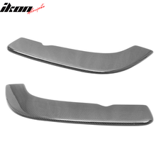 Load image into Gallery viewer, Universal Front Bumper Lip Splitter Carbon Fiber 2 Piece Set