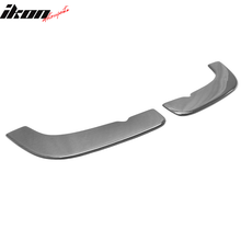 Load image into Gallery viewer, Universal Front Bumper Lip Splitter Carbon Fiber 2 Piece Set