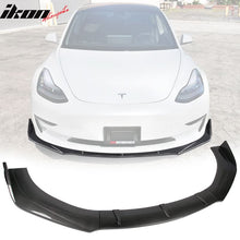 Load image into Gallery viewer, Universal Valance Front Bumper Lip Splitter Chin Spoiler 3PC PP