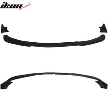 Load image into Gallery viewer, Universal IKON Style Unpainted 3PCS Front Lip Splitter Spoiler PU