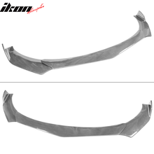 Load image into Gallery viewer, Universal 62"-66" Adjustable B Style CF Print Front Bumper Lip 3PCS
