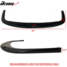 Load image into Gallery viewer, 1997-2004 Corvette C5 Ikon Aero Front Bumper Lip Air Dam Splitter PU