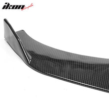Load image into Gallery viewer, Universal 2PC Carbon Fiber Print Front Bumper Lip Splitter