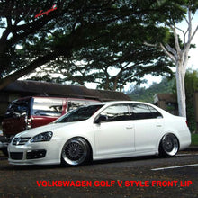 Load image into Gallery viewer, 2005-2010 VW Golf MK5 GTI Jetta V-Style Front Bumper Lip Spoiler PU