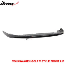 Load image into Gallery viewer, 2005-2010 VW Golf MK5 GTI Jetta V-Style Front Bumper Lip Spoiler PU