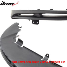 Load image into Gallery viewer, 2005-2010 VW Golf MK5 GTI Jetta V-Style Front Bumper Lip Spoiler PU