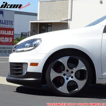 Load image into Gallery viewer, 2010-2014 Volkswagen VW Golf 6 GTI RG Style Unpainted Front Lip PU