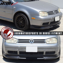 Load image into Gallery viewer, 1999-2004 Volkswagen Golf MK4 P3 Style Unpainted Front Lip Splitter PU
