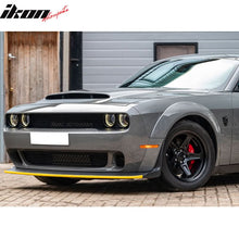 Load image into Gallery viewer, 2018-2023 Dodge Challenger Factory Style Front Lip Splitter ABS