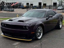 Load image into Gallery viewer, 2018-2023 Dodge Challenger Factory Style Front Lip Splitter ABS