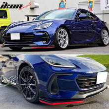Load image into Gallery viewer, 2022-2025 Subaru BRZ Coupe 2-Door STI Unpainted Front Bumper Lip ABS