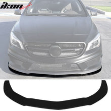 Load image into Gallery viewer, 2014-2018 Mercedes-Benz C117 CLA Class Front Bumper Lip Matte Black