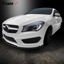 Load image into Gallery viewer, 2014-2018 Mercedes-Benz C117 CLA Class Front Bumper Lip Matte Black