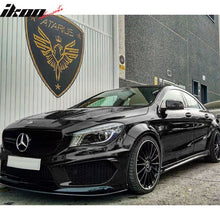 Load image into Gallery viewer, Fits 14-16 Benz CLA Class Front Splitter w/ Hardware PP &amp; NEO Rods