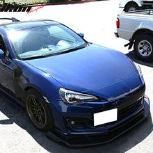 Load image into Gallery viewer, Universal RB 68x20in PP Front Bumper Lip &amp; CF Splitter Rod