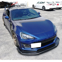 Load image into Gallery viewer, Universal RB Style Front Bumper Lip w/ Carbon Fiber Strut Rods PP
