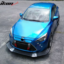 Load image into Gallery viewer, Universal RB Style Front Bumper Lip w/ Carbon Fiber Strut Rods PP