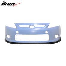 Load image into Gallery viewer, 2011-2013 Scion tC Front Bumper Lip Unpainted PU IKON Chin Spoiler 3PC