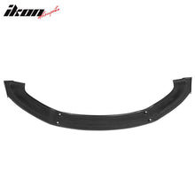 Load image into Gallery viewer, 2012-2016 Tesla Model S Sedan IKON Black Front Bumper Lip Spoiler PU