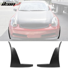 Load image into Gallery viewer, 2003-2006 Infiniti G35 N1 Style Front Bumper Winglets Splitter PU