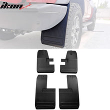 Load image into Gallery viewer, 2021-2025 Ford Bronco Black 4PCS Front Rear Mud Flaps Splash Guards