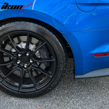 Load image into Gallery viewer, 2015-2023 Ford Mustang Black 2PCS Front Rear Mud Flaps Splash Guards
