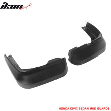 Load image into Gallery viewer, 2012-2014 Honda Civic 4Pc 4Dr OE Style Mud Guard Splash Flap Fender PU