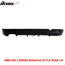 Load image into Gallery viewer, 2005-2012 BMW E90 3-Series 4Dr Sedan Rear Bumper Lip Spoiler PU