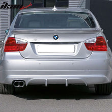 Load image into Gallery viewer, 2005-2012 BMW E90 3-Series 4Dr Sedan Rear Bumper Lip Spoiler PU