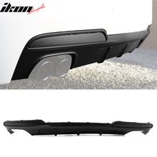 Load image into Gallery viewer, 2011-2015 BMW F10 5-Series Rear Diffuser MT Style Unpainted Black PU