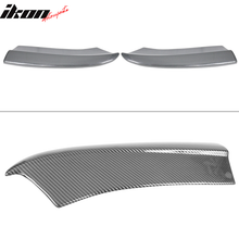 Load image into Gallery viewer, 2015-2023 Dodge Charger CF Print Rear Bumper Lip Side Apron Spat 2PC