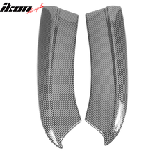Load image into Gallery viewer, 2015-2023 Dodge Charger CF Print Rear Bumper Lip Side Apron Spat 2PC
