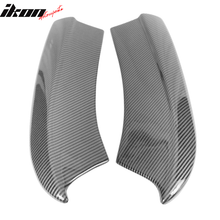 Load image into Gallery viewer, 2015-2023 Dodge Charger CF Print Rear Bumper Lip Side Apron Spat 2PC