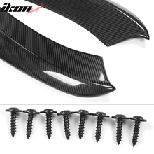 Load image into Gallery viewer, 2015-2023 Dodge Charger Rear Bumper Side Apron Valance Carbon Fiber