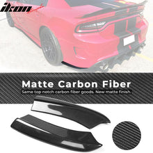 Load image into Gallery viewer, 2015-2023 Dodge Charger Rear Bumper Side Apron Valance Carbon Fiber