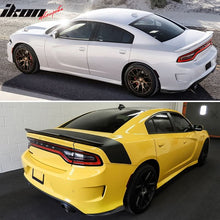 Load image into Gallery viewer, 2015-2023 Dodge Charger Rear Diffuser V2 Side Lip Clear LED Brake Lamp