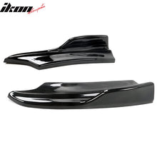 Load image into Gallery viewer, 2020-2023 Dodge Charger IKON Matte Black Rear Bumper Side Apron PP