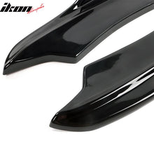 Load image into Gallery viewer, 2020-2023 Dodge Charger IKON Matte Black Rear Bumper Side Apron PP