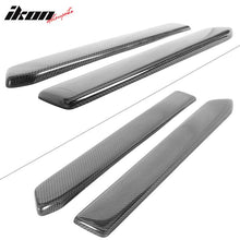 Load image into Gallery viewer, 2010-2014 Ford Mustang Rear Bumper Side Splitters 2PC Carbon Fiber