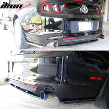 Load image into Gallery viewer, 2013-2014 Ford Mustang V6 V8 PU Rear Bumper Center Diffuser Splitter