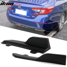 Load image into Gallery viewer, 2018-2022 Honda Accord OE Style Unpainted Rear Bumper Splitters PP