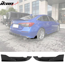 Load image into Gallery viewer, 2022-2024 Honda Civic FE-C Style Rear Bumper Lip Aprons