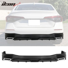 Load image into Gallery viewer, 2022-2024 Honda Civic 11th Sedan Unpainted Rear Bumper Lip Diffuser PP