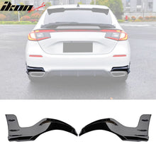 Load image into Gallery viewer, 2022-2024 Honda Civic Mugen Style Rear Bumper Lip Aprons