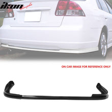 Load image into Gallery viewer, Rear Diffuser For 2001-2004 Honda Civic Sedan 4-Door Type-R Style